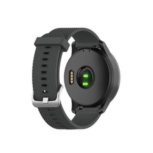 Load image into Gallery viewer, Silicon Sports Band for Garmin Vivoactive 4 (22mm) - Grey
