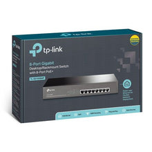 Load image into Gallery viewer, Tplink Sg1008Mp 8 Port Gigabit Poe+ Switch 126W Poe Power 1U 1 Rack Mount
