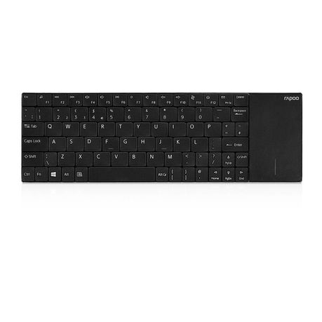 Rapoo E2710 Wireless Multi-Media Keyboard with Touchpad Buy Online in Zimbabwe thedailysale.shop