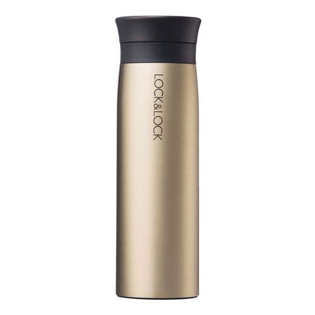 Lock & Lock - 400ml Hot & Cold Line Tumbler - Stainless Steel Buy Online in Zimbabwe thedailysale.shop