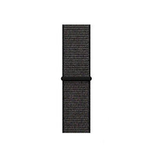 Load image into Gallery viewer, Nylon Loop Sports Strap for Apple Watch - Black (38mm/40mm)
