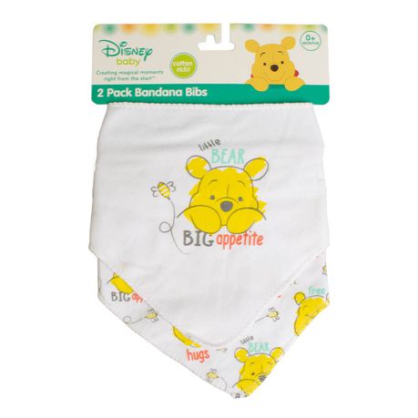 Winnie the Pooh 'Little Bear' Bandana Bibs - Set of 2 Buy Online in Zimbabwe thedailysale.shop