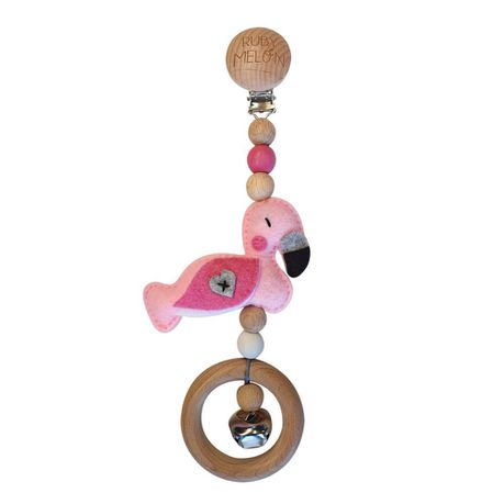 Ruby Melon Heartfelt Travel Dangle - Flamingo Buy Online in Zimbabwe thedailysale.shop