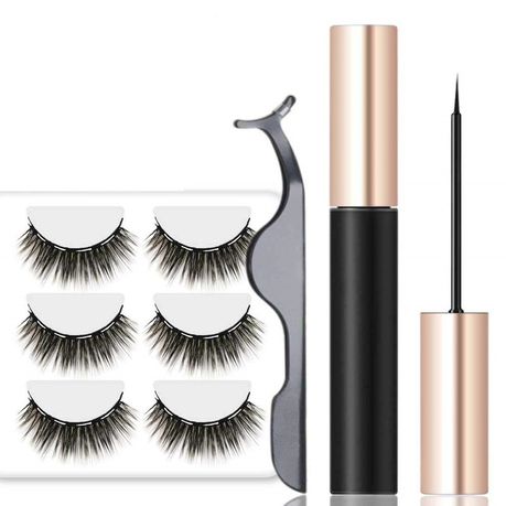 iMbali Magnetic Eyelashes, Magnetic Eyeliner and Lashes with Applicator Buy Online in Zimbabwe thedailysale.shop