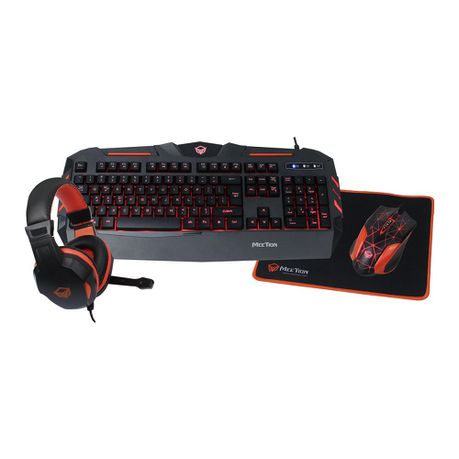 Meetion PC Gaming Combo 4-in-1, Keyboard, Mouse, Mousepad & Headphone Buy Online in Zimbabwe thedailysale.shop