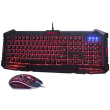 Load image into Gallery viewer, Meetion PC Gaming Combo 4-in-1, Keyboard, Mouse, Mousepad &amp; Headphone
