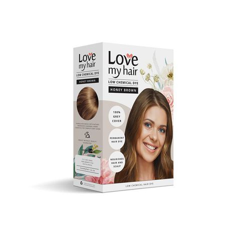 Love My Hair Low Chemical Honey Brown hair dye100g Buy Online in Zimbabwe thedailysale.shop