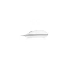 Load image into Gallery viewer, MACALLY USB Optical Mouse for Mac/PC Wired - White
