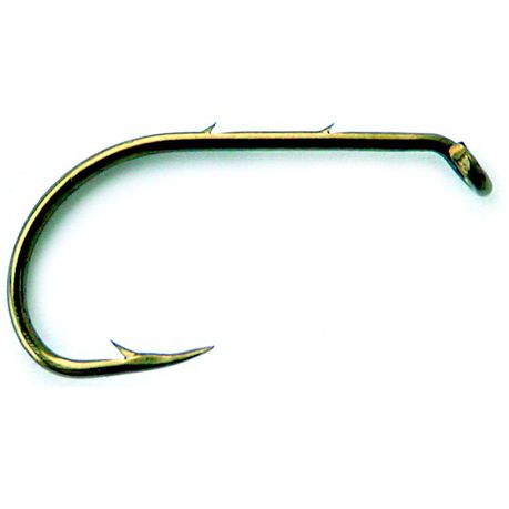 Mustad 9555-6 Carp Fishing Hook - Brown