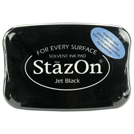 Tsukineko: StazOn Ink Pad - Jet Black Buy Online in Zimbabwe thedailysale.shop