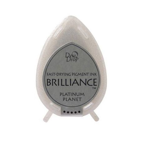 Tsukineko Brilliance Dew Drop Ink Pad - Platinum Planet Buy Online in Zimbabwe thedailysale.shop