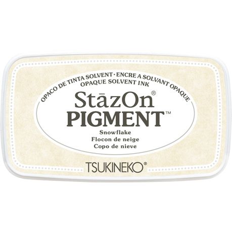 StazOn Pigment Ink Pad - Snowflake