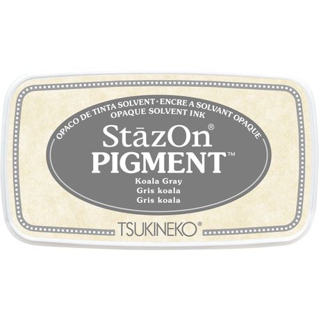 StazOn Pigment Ink Pad - Koala Gray