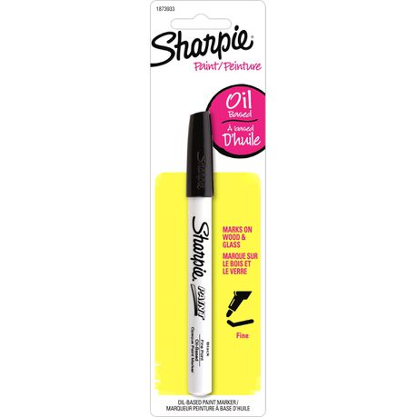 Sharpie Oil Based Fine Point Paint Marker - Black Buy Online in Zimbabwe thedailysale.shop