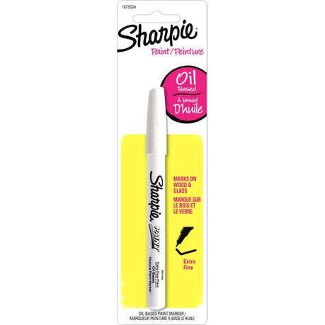 Sharpie Oil Based Extra Fine Point Paint Marker - White Buy Online in Zimbabwe thedailysale.shop