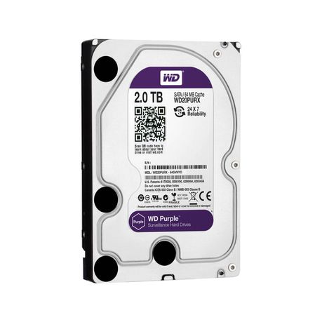 WD Purple Surveillance 3.5-inch Hard Drive - 2TB