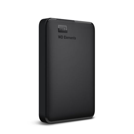 WD Elements 750GB Portable Hard Drive - Black