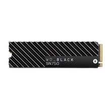 Load image into Gallery viewer, WD Black 500GB SN750 NVME M.2 2280 SSD - With Heatsink
