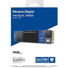 Load image into Gallery viewer, WD Blue 250GB M.2 SN550 NVME SSD
