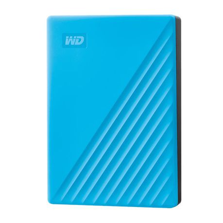 WD MY Passport 4TB Portable Hard Drive - Blue Buy Online in Zimbabwe thedailysale.shop