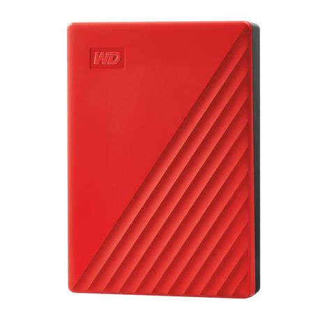 WD MY Passport 4TB Portable Hard Drive - Red Buy Online in Zimbabwe thedailysale.shop