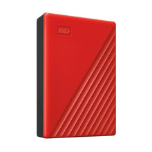 Load image into Gallery viewer, WD MY Passport 4TB Portable Hard Drive - Red
