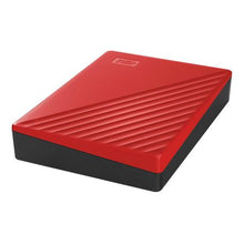 Load image into Gallery viewer, WD MY Passport 4TB Portable Hard Drive - Red
