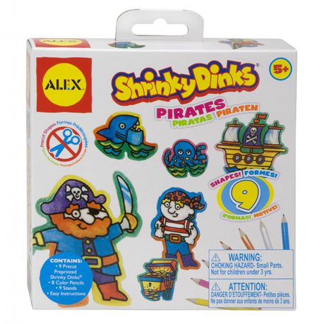 Alex Shrinky Dinks - Pirates