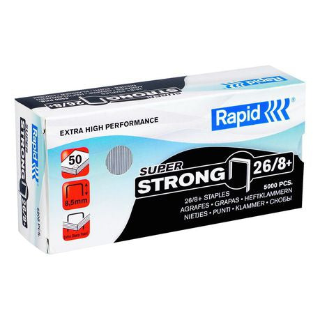 Rapid SuperStrong Staples (26/8) 5000 Staples