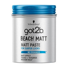 Load image into Gallery viewer, Schwarzkopf Got2b Beach Matte Paste 100ml
