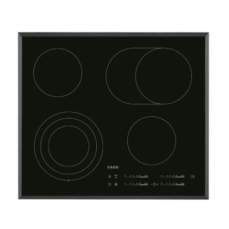 AEG 60cm 4 Zone Ceramic Hob - HK654070FB Buy Online in Zimbabwe thedailysale.shop