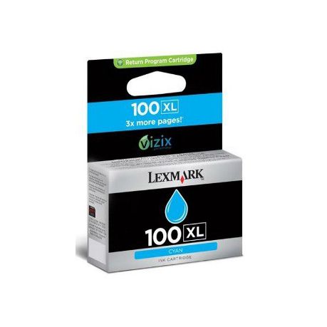 Lexmark 100XL Cyan Ink Cartridge Buy Online in Zimbabwe thedailysale.shop