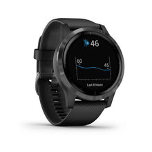 Load image into Gallery viewer, Garmin Vivoactive 4 Smartwatch (45mm) - Black with Slate Hardware
