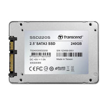 Load image into Gallery viewer, Transcend 240GB 2.5&#39;&#39; Sata3 SSD220 SSD Drive
