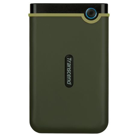 Transcend Storejet 2.5 1TB USB 3.0 HDD - Military Green Buy Online in Zimbabwe thedailysale.shop