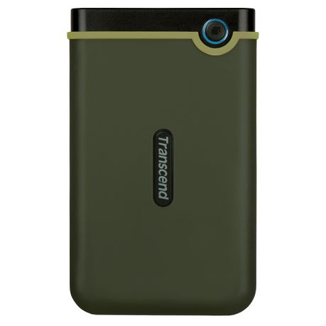 Transcend StoreJet 25M3 2GB 2.5 HDD - Military Green Buy Online in Zimbabwe thedailysale.shop