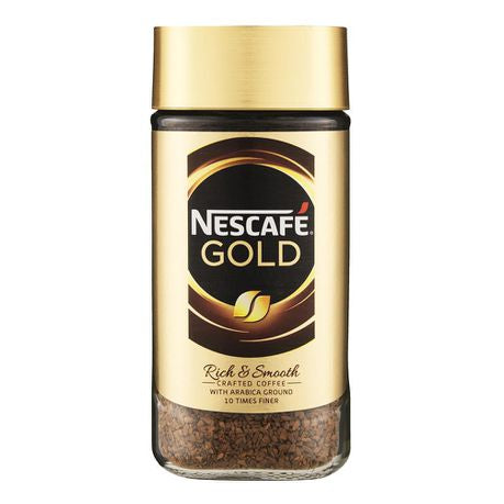 Nescafe Gold - 200g Rich & Smooth Instant Coffee Glass Jar