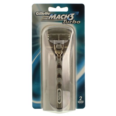 Gillette Mach 3 Turbo Razor 2up