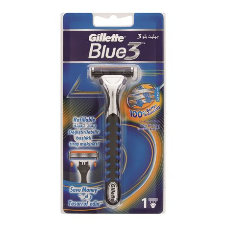 Gillette Blue 3 Systems Razor 1up