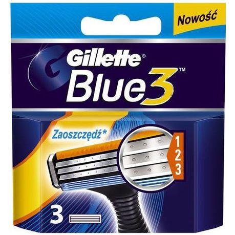 Gillette Blue 3 Systems 3 Cartridge