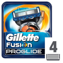 Load image into Gallery viewer, Gillette Fusion ProGlide Manual Razor Blades - 4&#39;s
