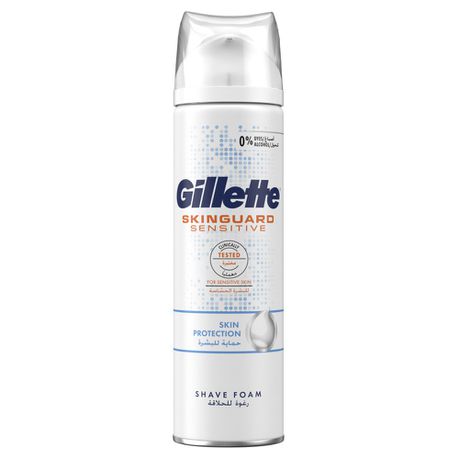 Gillette SkinGuard Sensitive Shaving Foam - 250ml