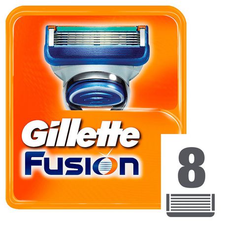 Gillette Fusion Razor Blades - 8's Buy Online in Zimbabwe thedailysale.shop