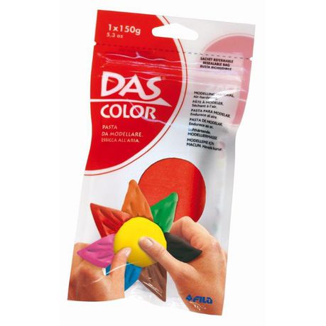 DAS Air Hardening Modelling Clay 150g - Red Buy Online in Zimbabwe thedailysale.shop