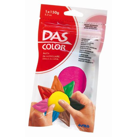 DAS Air Hardening Modelling Clay 150g - Magenta Buy Online in Zimbabwe thedailysale.shop