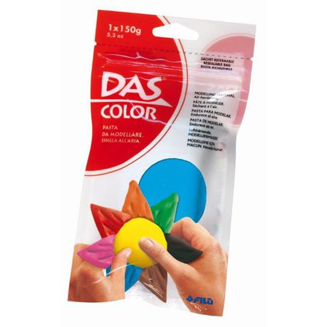 DAS Air Hardening Modelling Clay 150g - Cyan Buy Online in Zimbabwe thedailysale.shop