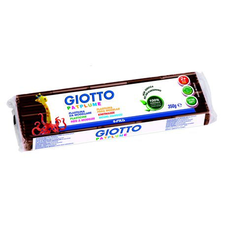 Giotto Patplume Modelling Clay Block 350g - Brown Buy Online in Zimbabwe thedailysale.shop