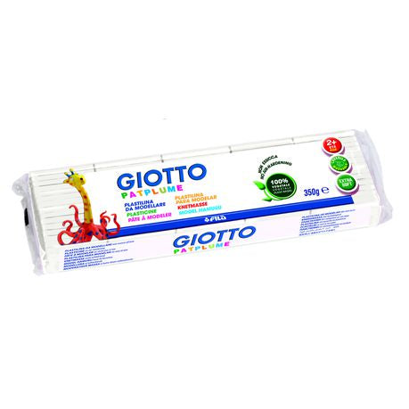 Giotto Patplume Modelling Clay Block 350g - White Buy Online in Zimbabwe thedailysale.shop