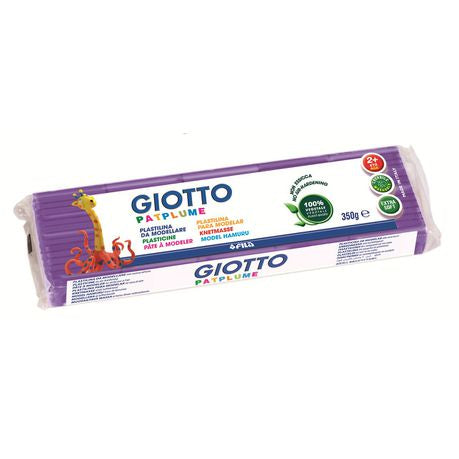 Giotto Patplume Modelling Clay Block 350g - Violet Buy Online in Zimbabwe thedailysale.shop