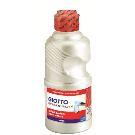 Giotto Pearl Paint 250ml - White Buy Online in Zimbabwe thedailysale.shop